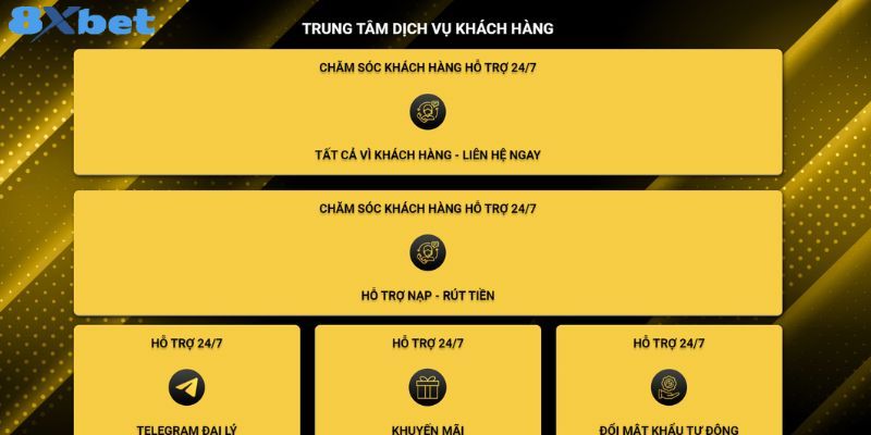 Khi gặp trục trặc về ID cá cược cần liên hệ với 8XBET